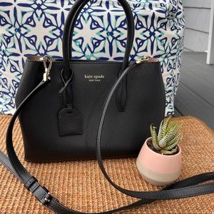 Kate Spade ♠️ Black Leather Bag